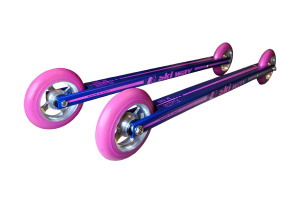 картинка Гоночные лыжероллеры SkiWay Skate Flash 530 на розовых колесах от магазина Одежда+