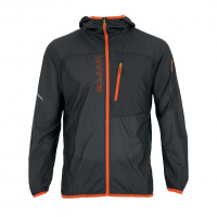 картинка Легкая спортивная ветровка KARPOS LAVAREDO WIND JACKET темно-серая с оранжевым от магазина Одежда+
