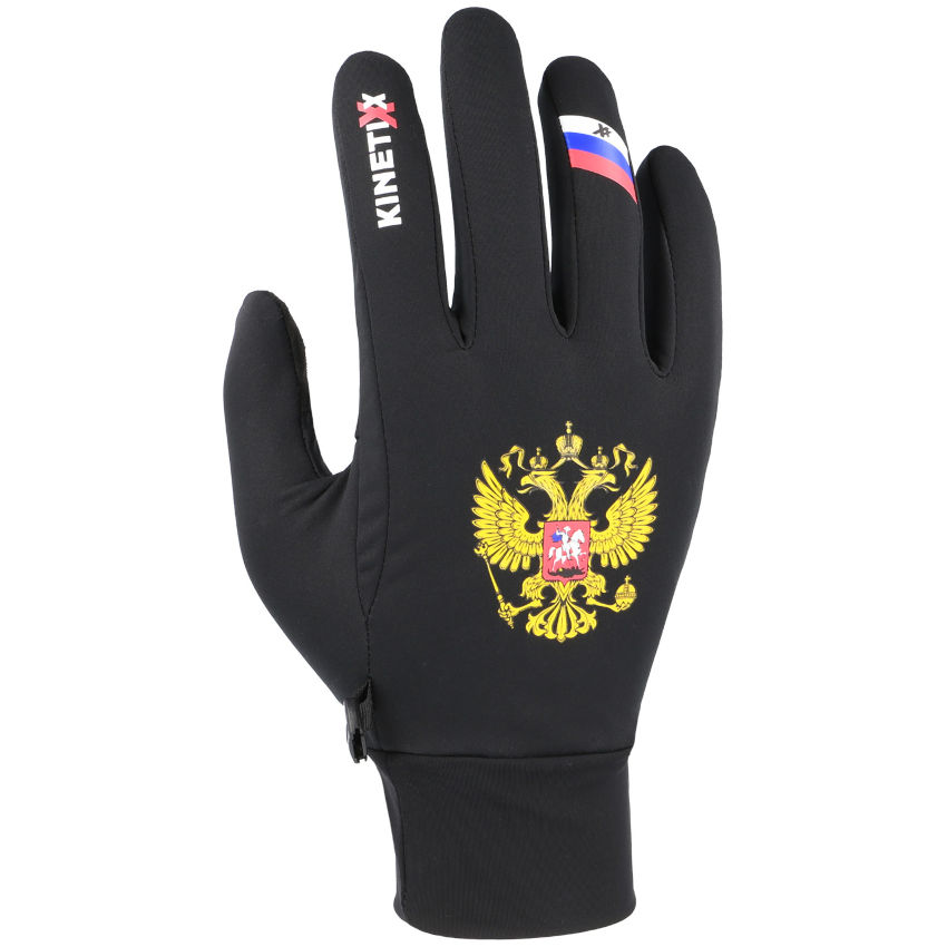 картинка Лыжные перчатки KINETIXX Winn Россия черные от магазина Одежда+