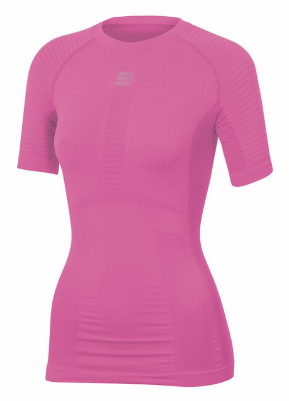 картинка Женская термо футболка с короткими рукавами 2ND SKIN SS W JERSEY розовая от магазина Одежда+