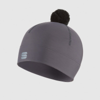 картинка Теплая лыжная шапочка SPORTFUL POMPON THERMODRYTEX темно-серая от магазина Одежда+