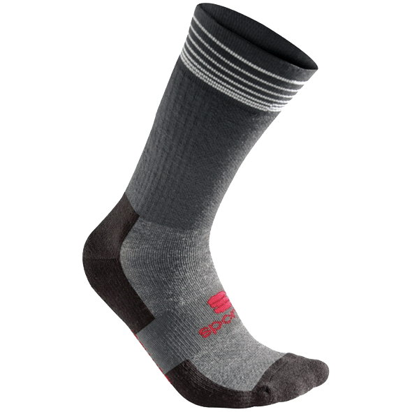 картинка Утепленные носки Sportful Merino Short Socks серые от магазина Одежда+