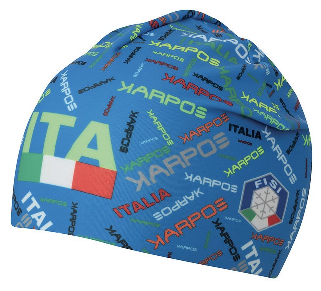 картинка Лыжная гоночная шапочка SPORTFUL KARPOS AZZURRO ITALIA RACE HAT ярко-голубая от магазина Одежда+