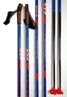 картинка Лыжные беговые палки KV+ TEMPESTA 100% carbon голубые  от магазина Одежда+