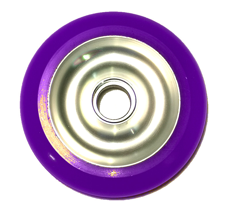 картинка Гоночное полиуретановое колесо для лыжероллеров Eagle Sport 100, размером Ø100x24мм, 79A фиолетовое от магазина Одежда+
