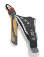 картинка Комплект рукояток с темляками для лыжных палок LEKI Nordic FRT4 16mm темно-серые от магазина Одежда+