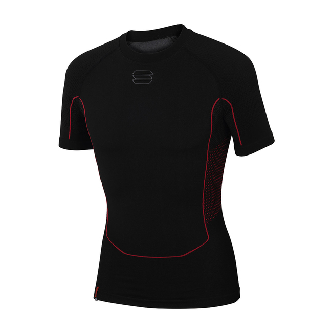 картинка Термо футболка с короткими рукавами 2ND SKIN T-shirt черная от магазина Одежда+