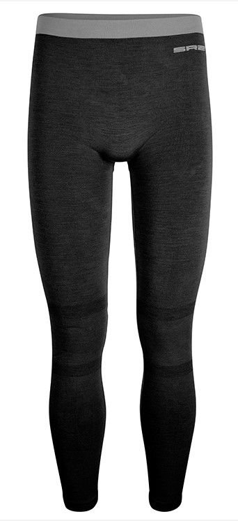 картинка Термо рейтузы SPRING LONG PANT из мериносовой шерсти черные от магазина Одежда+