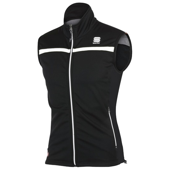картинка Разминочная жилетка Sportful Squadra 2 WS Vest чёрная от магазина Одежда+