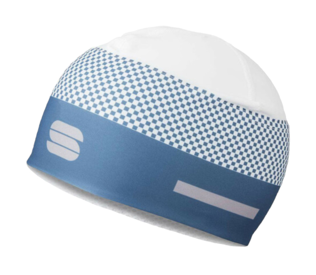 картинка Лыжная гоночная шапочка SPORTFUL Squadra Race Hat белая с серо-голубым от магазина Одежда+