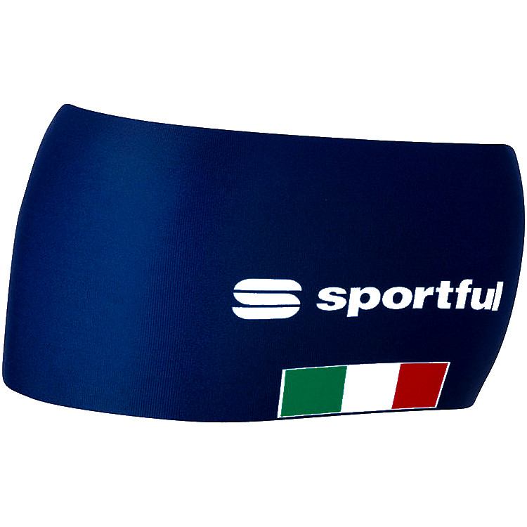 картинка Спортивная головная повязка SPORTFUL ITALIA HEADBAND темно-синяя сезона 2020-2021г.г. от магазина Одежда+