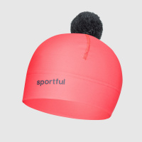 картинка Лыжная гоночная шапочка с помпоном SPORTFUL ACTIVE POM PON CAP красная от магазина Одежда+
