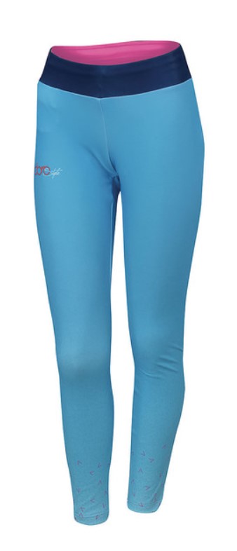 картинка Женские разминочные лосины SPORTFUL DORO RYTHMO TIGHT бело-голубые от магазина Одежда+