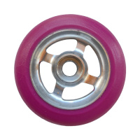 картинка Комплект розовых полиуретановых колес SkiWay FLASH 530 / TRIS R A78, Ø100x24мм для скоростных лыжероллеров (4 штуки) от магазина Одежда+