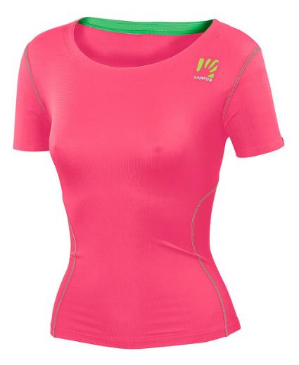 картинка Женская футболка с короткими рукавами SPORTFUL KARPOS Fast W Jersey неоново-розовая от магазина Одежда+