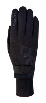 картинка Теплые лыжные перчатки женские ROECKL EVO черные от магазина Одежда+