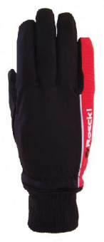 картинка Детские лыжные перчатки Hemsedal с красным от магазина Одежда+