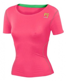 картинка Женская футболка с короткими рукавами SPORTFUL KARPOS Fast W Jersey неоново-розовая от магазина Одежда+