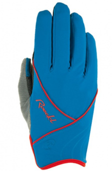 картинка Лыжные перчатки женские Roeckl Elena голубые от магазина Одежда+