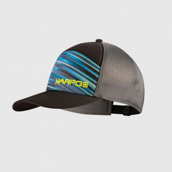 картинка Бейсболка Karpos Spasso Trucker Cap серая с голубым от магазина Одежда+