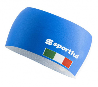 картинка Спортивная головная повязка SPORTFUL ITALIA  KAPPA HEADBAND 2022 ярко-голубая от магазина Одежда+
