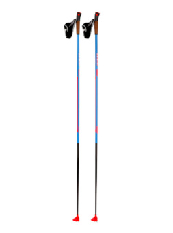 картинка Лыжные беговые палки KV+ TEMPESTA 100% carbon голубые  от магазина Одежда+