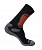 картинка Утепленные спортивные носки Sportful Wool Socks черно-серые с оранжевым  от магазина Одежда+