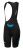 картинка Женские велосипедные шорты на лямках Sportful NEO W BIBSHORT черные с голубым от магазина Одежда+