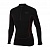 картинка Термо футболка с длинными рукавами 2ND SKIN LS ZIP TOP на молнии, черная от магазина Одежда+