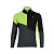 картинка Толстовка KARPOS FEDERA HALF-ZIP FLEECE темно-серая с черным и салатным от магазина Одежда+
