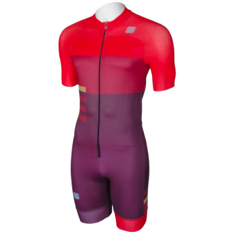 картинка Лыжероллерный комбинезон SPORTFUL TRAINING ROLLERSKI SUIT красно-виноградный от магазина Одежда+