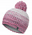 картинка Зимняя женская вязанная шапочка Sportful Karpos ROZES W CAP малиновая от магазина Одежда+